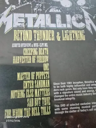 DVD Metallica - A Musical Documentary