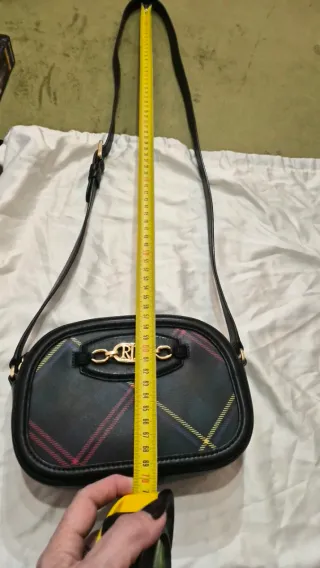 Bolso bandolera Ralph Lauren cuadros