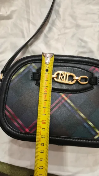 Bolso bandolera Ralph Lauren cuadros