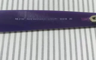 Gafas de Sol Ray-Ban Negras y Moradas