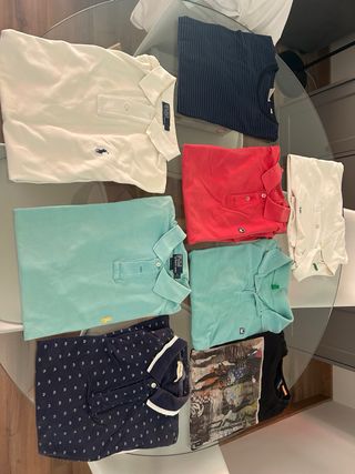 Lote Ropa L, XL. Polos, jerseys, chaquetas, camisa
