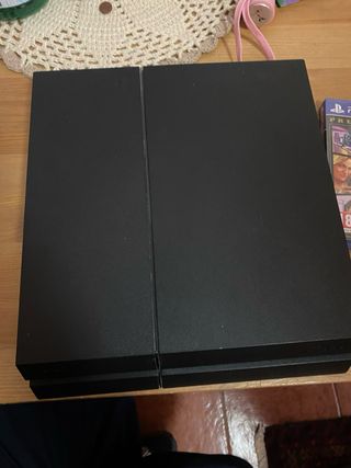 Consola PS4 Fat Negra + 2 Mandos + juegos oferta