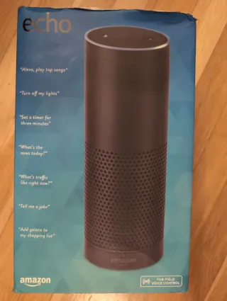 Altavoz Inteligente Amazon Echo Negro