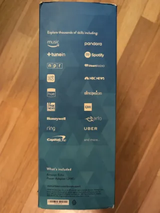 Altavoz Inteligente Amazon Echo Negro