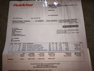 Microondas Taurus Empotrable