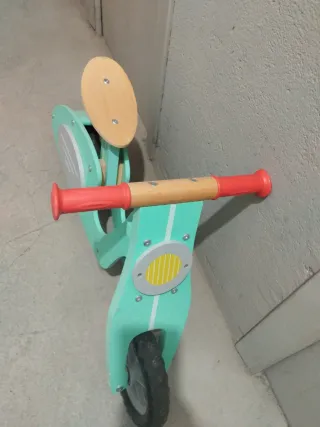 Bici moto senza pedali in legno