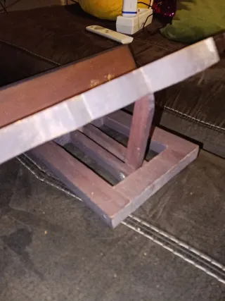 Atril para libros de madera