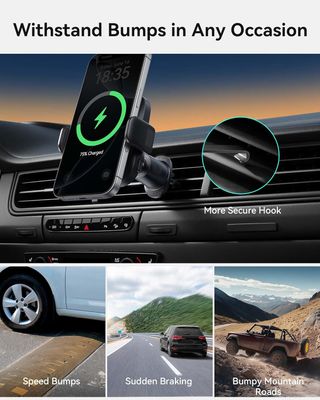 Cargador Inalámbrico Coche INUI 15W Qi2