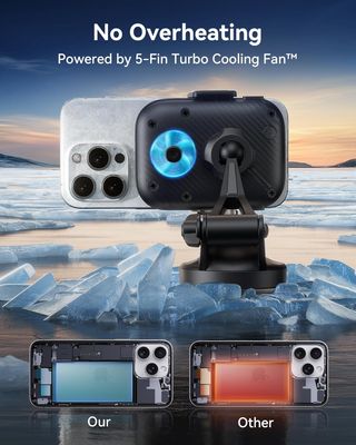 Cargador Inalámbrico Coche INUI 15W Qi2