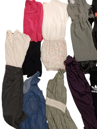 Lote Ropa Mujer Vestidos y Monos S/M