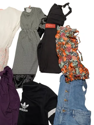 Lote Ropa Mujer Vestidos y Monos S/M