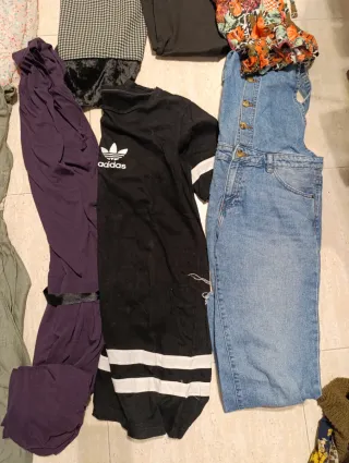 Lote Ropa Mujer Vestidos y Monos S/M