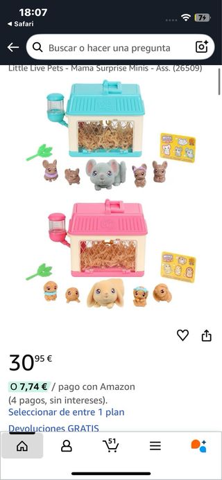 Little Live Pets Hámster y Accesorios