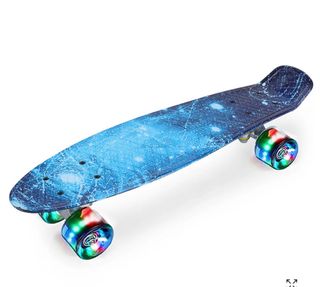 Monopatín estilo Penny Board galaxia