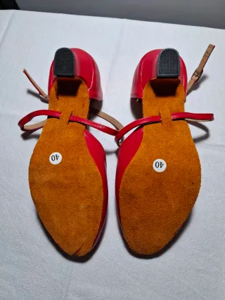 Scarpe da ballo rosse donna