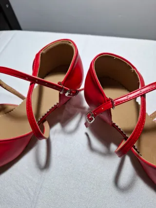 Scarpe da ballo rosse donna