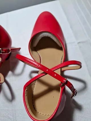 Scarpe da ballo rosse donna