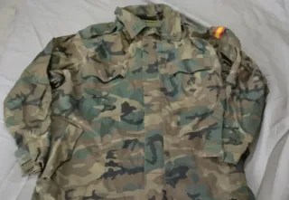 Chaquetón militar 3/4 antiguo camuflaje talla 3