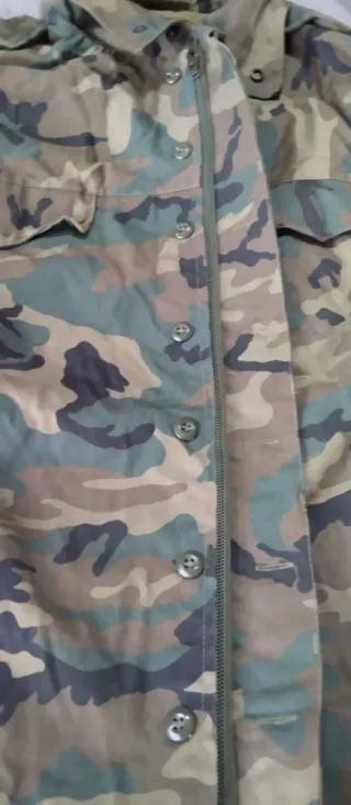 Chaquetón militar 3/4 antiguo camuflaje talla 3