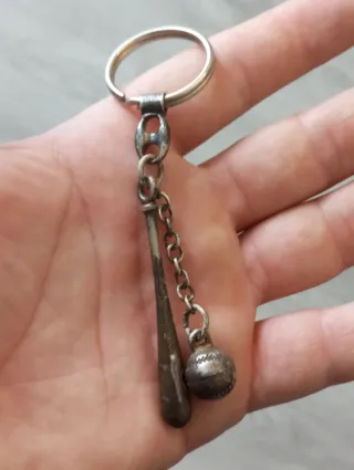 Portachiavi baseball vintage