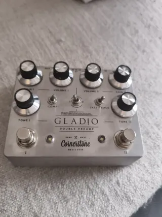PEDAL GUITARRA Cornerstone Gladio Double Preamp