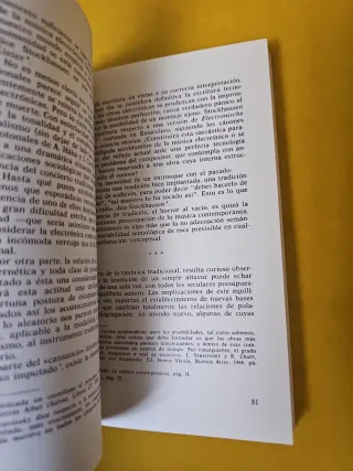 Libro Música y Parámetros de Especulación