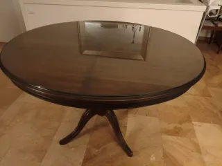 Mesa comedor de madera extensible