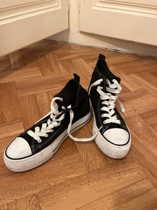 Zapatillas Converse negras altas