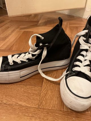 Zapatillas Converse negras altas