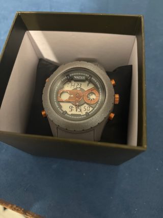Reloj Watx&Co Gris Naranja