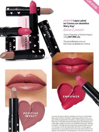 Mary Kay Labial Positive impact Cream Ed. Limitada