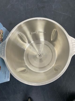 Tritacarne Meat Max in acciaio inossidabile con design moderno