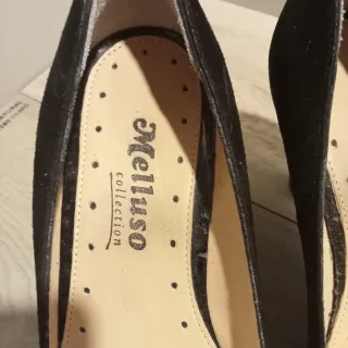 Décolleté Melluso Nere Tg 37.5 Made in Italy