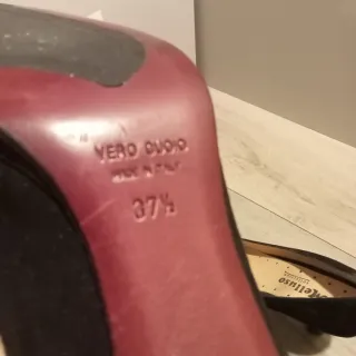 Décolleté Melluso Nere Tg 37.5 Made in Italy