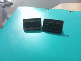 Emblemas Laterais VW Golf MK2 GTD