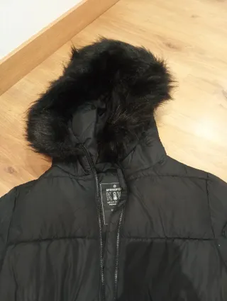 Abrigo largo Thermolite negro