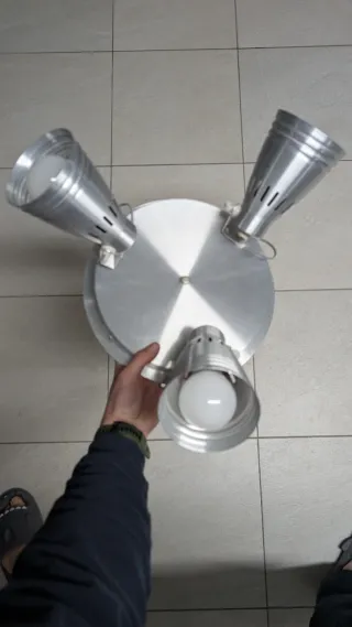 Lámpara Flexo Metálica