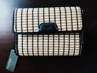 Cartera monedero rafia Parfois