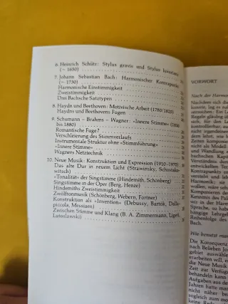 Libro de Música: Kontrapunkt