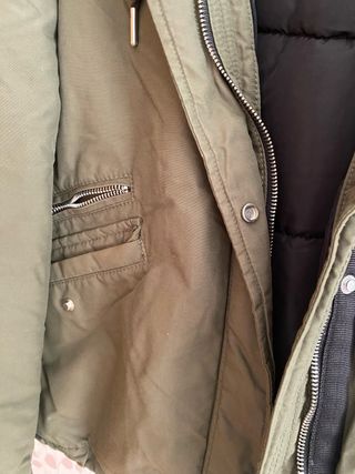 Chaqueta verde Bershka talla M