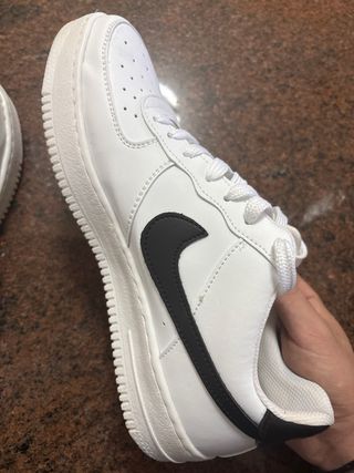 Zapatos Nike Air Force 1 Dorados Blancos