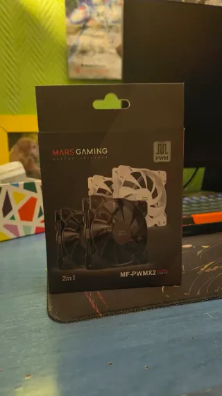 Ventiladores Mars Gaming MF-PWMX2