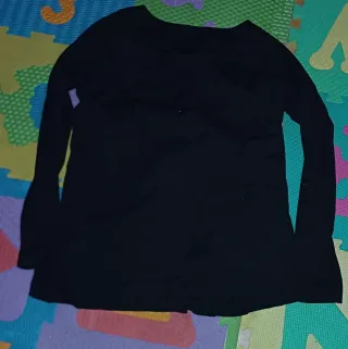 Blusa Kiabi Algodón Negra