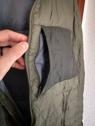 Chaqueta Forclaz plumífero verde