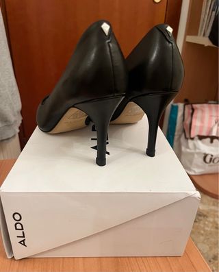 Scarpe décolleté nere in pelle Aldo