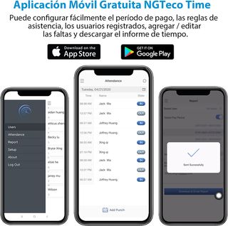 Terminal Huella NGTeco W3