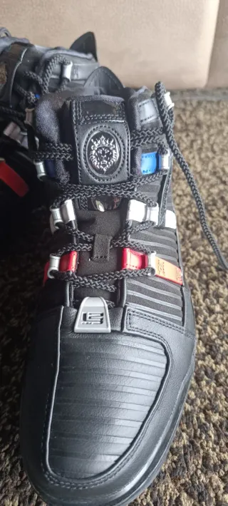 Zapatillas Nike Lebron Negras Multicolor