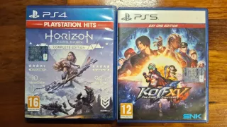 Horizon Zero Dawn PS4 + KOF XV PS5