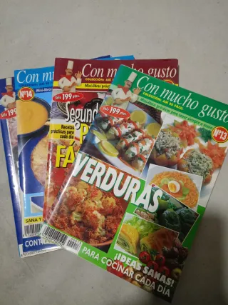 Libros y revistas de cocina y nutrición