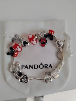 Pulsera Pandora Disney Mickey Minnie